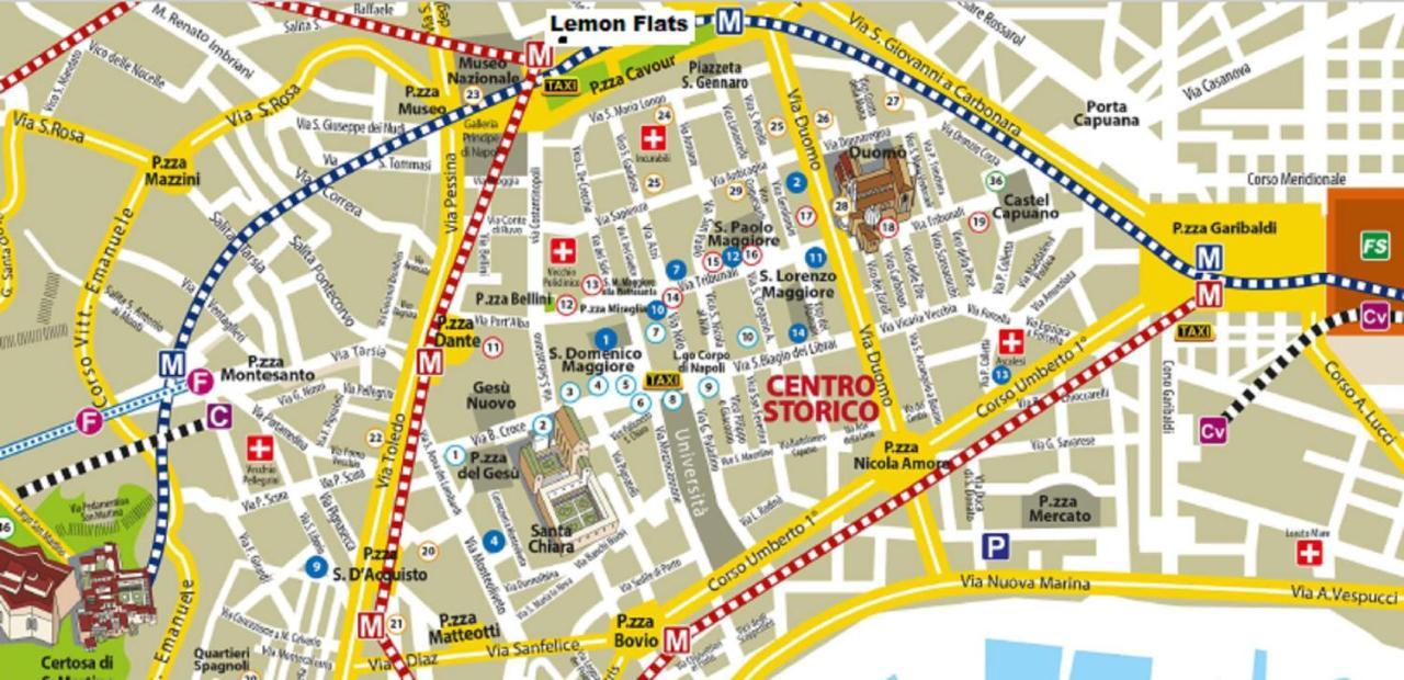 B&B Lemon Flats Napoli Dış mekan fotoğraf